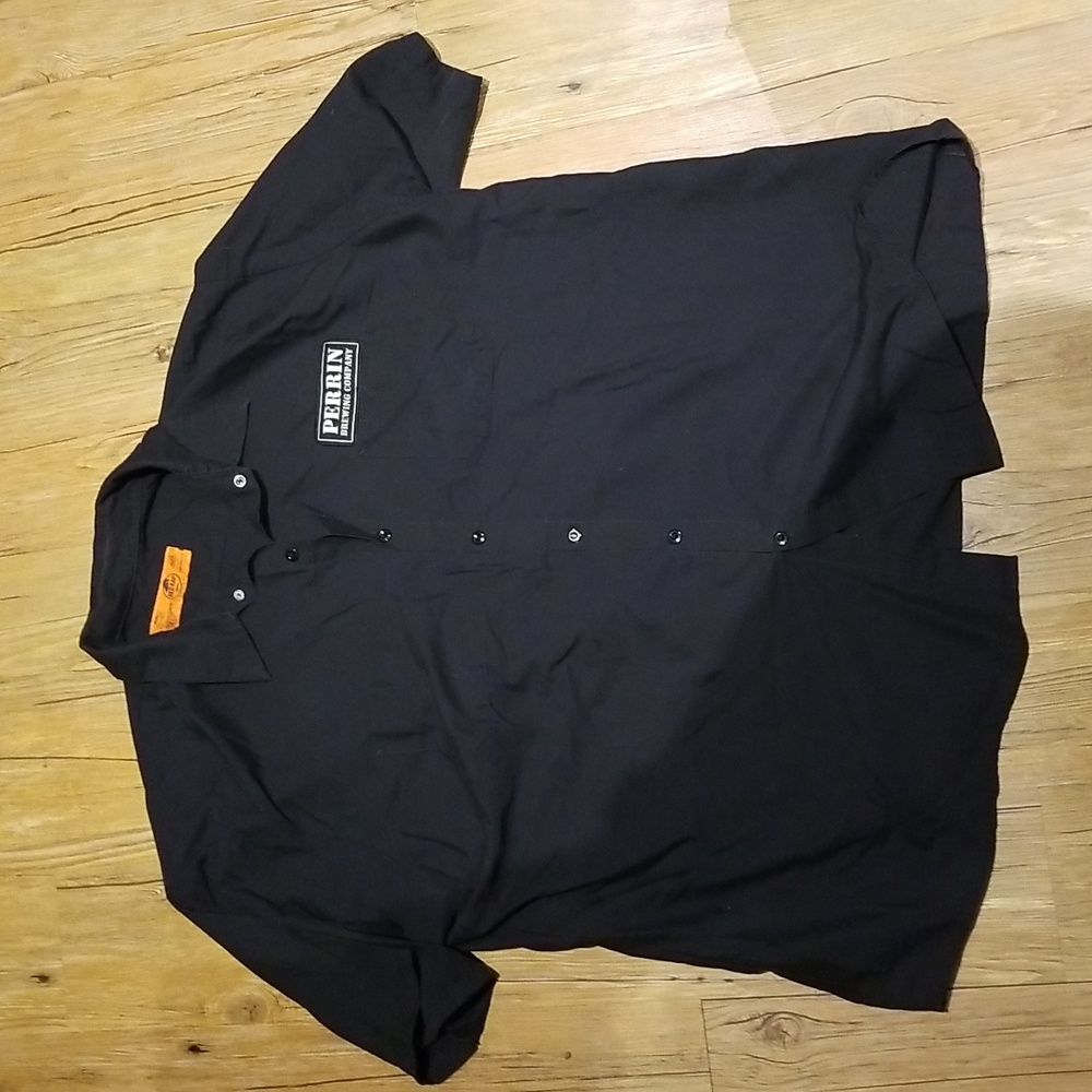 Perrin Brewery brewers shirt EUC sz 3XL